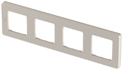 Рамка универсальная Legrand Inspiria 4-м. шампань картинка